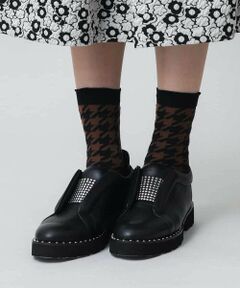 HIROKO KOSHINO / ヒロココシノ その他小物 | 千鳥柄ジャカードソックス/日本製/洗濯機で洗える