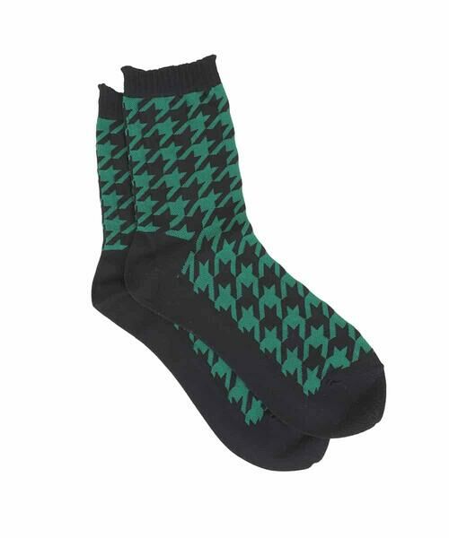 HIROKO KOSHINO / ヒロココシノ その他小物 | 千鳥柄ジャカードソックス/日本製/洗濯機で洗える | 詳細2