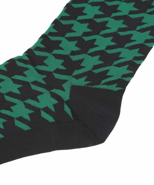 HIROKO KOSHINO / ヒロココシノ その他小物 | 千鳥柄ジャカードソックス/日本製/洗濯機で洗える | 詳細4