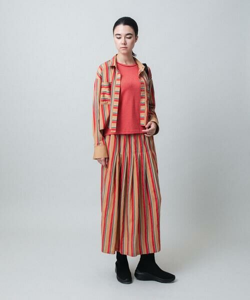HIROKO KOSHINO / ヒロココシノ シャツ・ブラウス | ストライプスデザインシャツブラウス /洗える | 詳細11