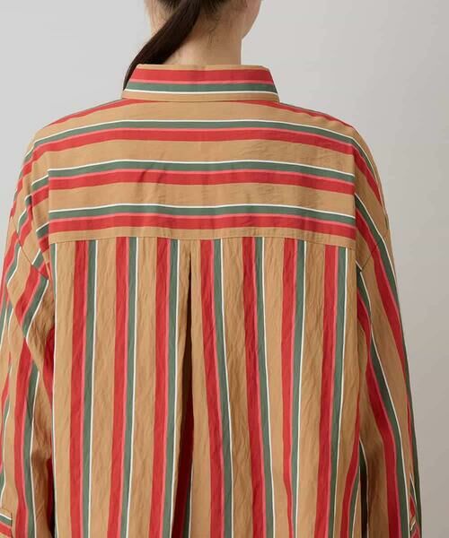 HIROKO KOSHINO / ヒロココシノ シャツ・ブラウス | ストライプスデザインシャツブラウス /洗える | 詳細5