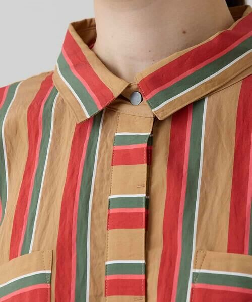 HIROKO KOSHINO / ヒロココシノ シャツ・ブラウス | ストライプスデザインシャツブラウス /洗える | 詳細6