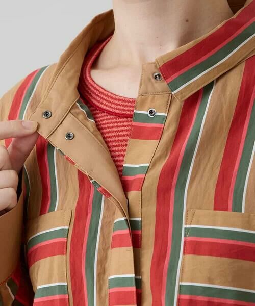 HIROKO KOSHINO / ヒロココシノ シャツ・ブラウス | ストライプスデザインシャツブラウス /洗える | 詳細7