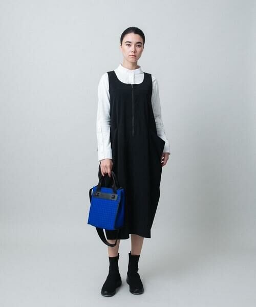 HIROKO KOSHINO / ヒロココシノ シャツ・ブラウス | カットソージョイントバンドカラーシャツ /洗える | 詳細10