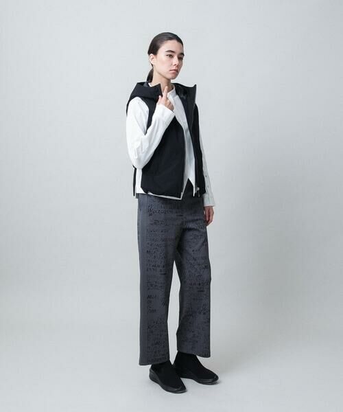 HIROKO KOSHINO / ヒロココシノ シャツ・ブラウス | カットソージョイントバンドカラーシャツ /洗える | 詳細9