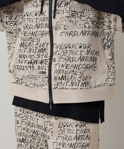 HIROKO KOSHINO / ヒロココシノ ベスト | ロゴデザインフレンチスリーブベスト/洗える | 詳細8