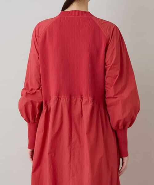 HIROKO KOSHINO / ヒロココシノ ロング・マキシ丈ワンピース | ギャザーデザインワンピース/洗える | 詳細7