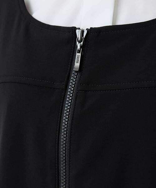 HIROKO KOSHINO / ヒロココシノ ロング・マキシ丈スカート | ドレープポケットデザインジャンパースカート/洗える | 詳細6