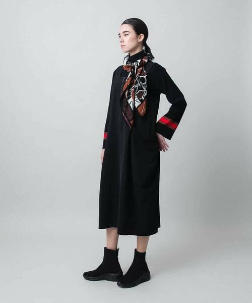 HIROKO KOSHINO / ヒロココシノ ニット・セーター | オーバーラップデザインプルオーバー/洗える | 詳細10