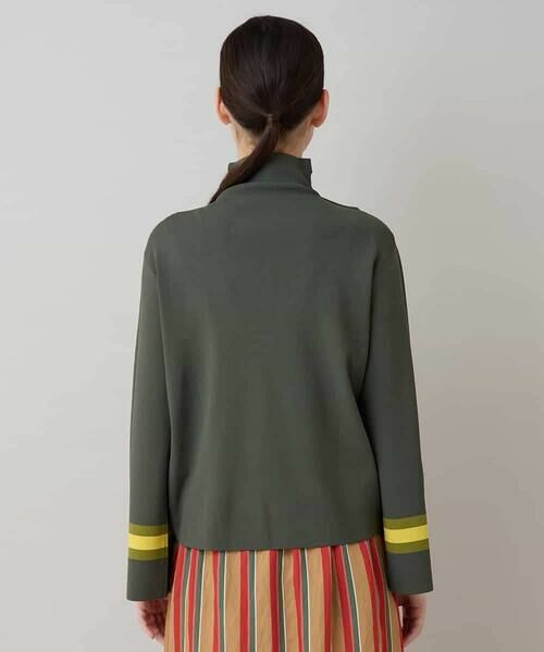 HIROKO KOSHINO / ヒロココシノ ニット・セーター | オーバーラップデザインプルオーバー/洗える | 詳細2