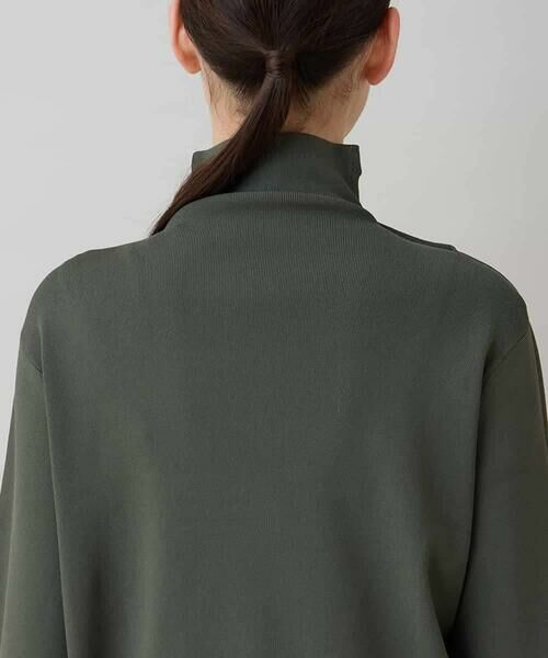 HIROKO KOSHINO / ヒロココシノ ニット・セーター | オーバーラップデザインプルオーバー/洗える | 詳細4