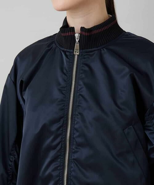 HIROKO KOSHINO / ヒロココシノ セットアップ | ヴィンテージライクナイロンスカジャン/洗える | 詳細4