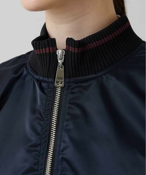 HIROKO KOSHINO / ヒロココシノ セットアップ | ヴィンテージライクナイロンスカジャン/洗える | 詳細6