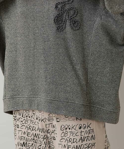 HIROKO KOSHINO / ヒロココシノ スウェット | グリッター裏毛プルオーバー/日本製/洗える | 詳細6