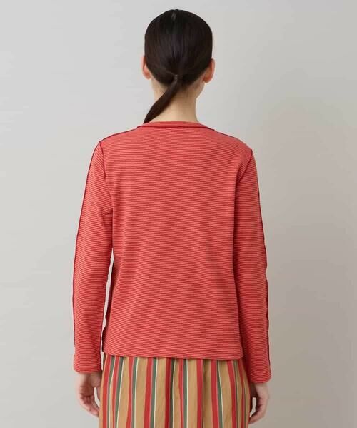 HIROKO KOSHINO / ヒロココシノ カットソー | ハイストレッチボーダーカットソー/日本製/洗える | 詳細2