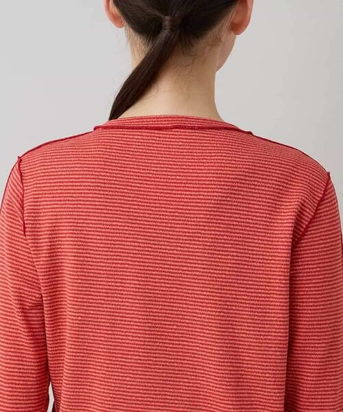 HIROKO KOSHINO / ヒロココシノ カットソー | ハイストレッチボーダーカットソー/日本製/洗える | 詳細4