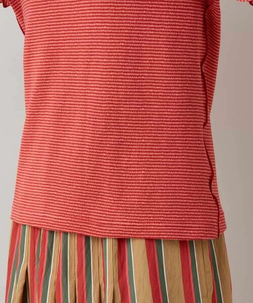 HIROKO KOSHINO / ヒロココシノ カットソー | ハイストレッチボーダーカットソー/日本製/洗える | 詳細6