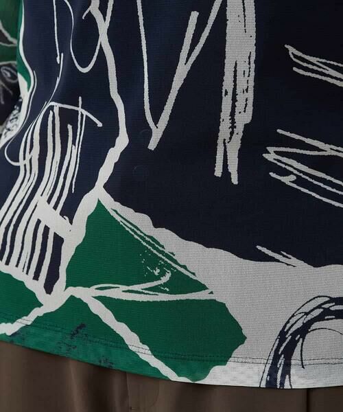 HIROKO KOSHINO / ヒロココシノ カットソー | アートプリントチュールカットソー/日本製/洗える | 詳細7