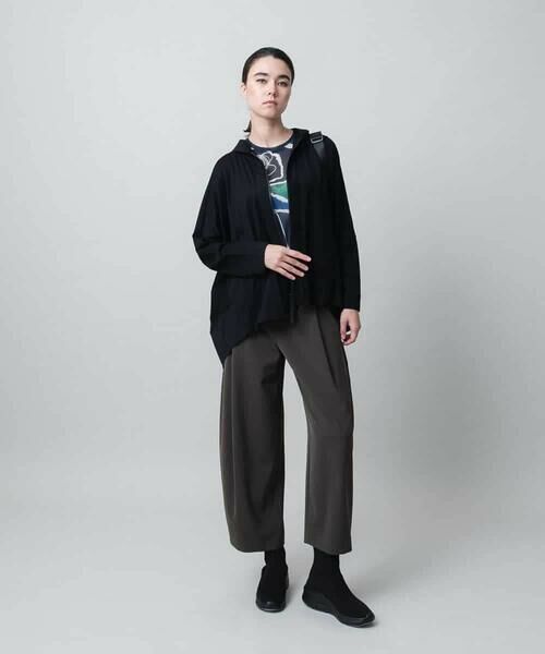 HIROKO KOSHINO / ヒロココシノ カットソー | アートプリントチュールカットソー/日本製/洗える | 詳細8