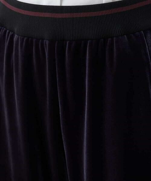 HIROKO KOSHINO / ヒロココシノ チノ・ワークパンツ | ラウンドシルエットベロアパンツ/洗える | 詳細5
