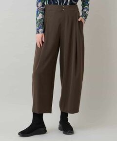 HIROKO KOSHINO / ヒロココシノ その他パンツ | タックドレープセミワイドパンツ/洗える