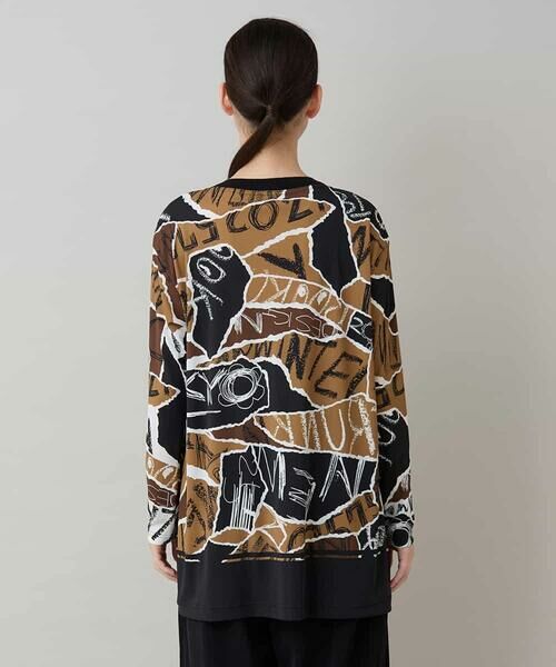 HIROKO KOSHINO / ヒロココシノ チュニック | アートプリントチュニックプルオーバー/日本製/洗える | 詳細2