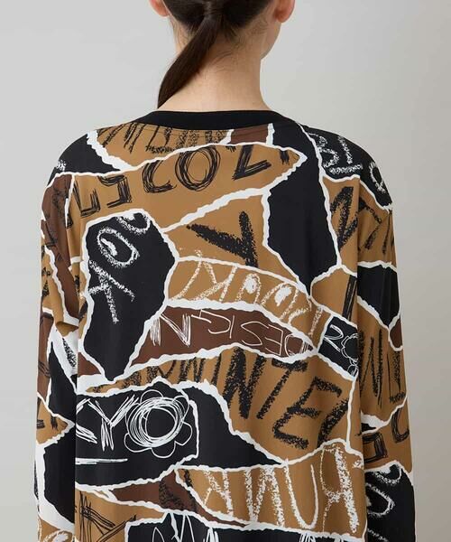HIROKO KOSHINO / ヒロココシノ チュニック | アートプリントチュニックプルオーバー/日本製/洗える | 詳細4