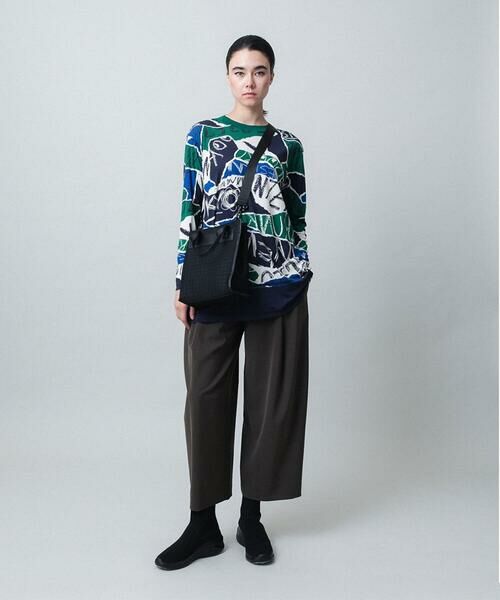 HIROKO KOSHINO / ヒロココシノ チュニック | アートプリントチュニックプルオーバー/日本製/洗える | 詳細9