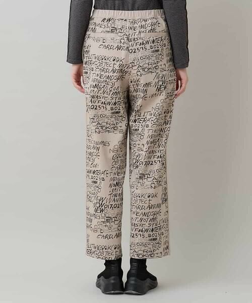 HIROKO KOSHINO / ヒロココシノ チノ・ワークパンツ | ロゴデザインイージーパンツ/洗える | 詳細2