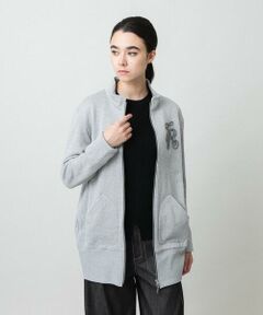 HIROKO KOSHINO / ヒロココシノ パーカー | グリッター裏毛パーカー/日本製/洗える