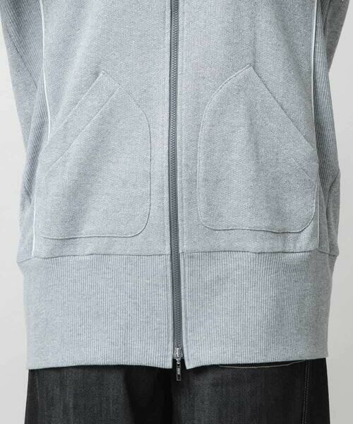 HIROKO KOSHINO / ヒロココシノ パーカー | グリッター裏毛パーカー/日本製/洗える | 詳細1