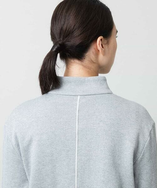 HIROKO KOSHINO / ヒロココシノ パーカー | グリッター裏毛パーカー/日本製/洗える | 詳細10