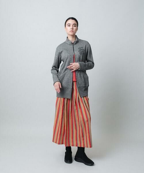 HIROKO KOSHINO / ヒロココシノ パーカー | グリッター裏毛パーカー/日本製/洗える | 詳細6