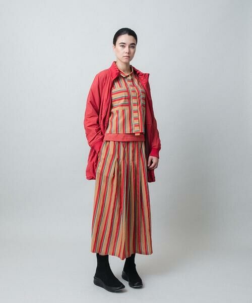 HIROKO KOSHINO / ヒロココシノ その他アウター | ギャザーデザインコート/洗える | 詳細14