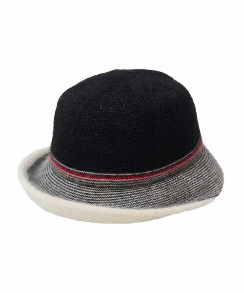 HIROKO KOSHINO / ヒロココシノ キャップ | ラメボーダーニットハット/日本製 | 詳細2