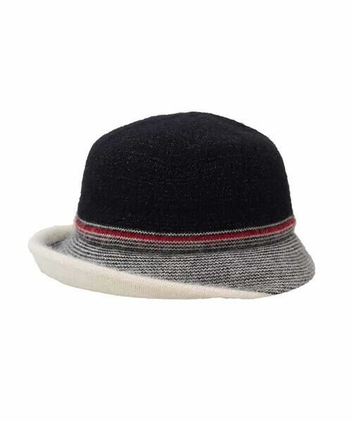 HIROKO KOSHINO / ヒロココシノ キャップ | ラメボーダーニットハット/日本製 | 詳細3