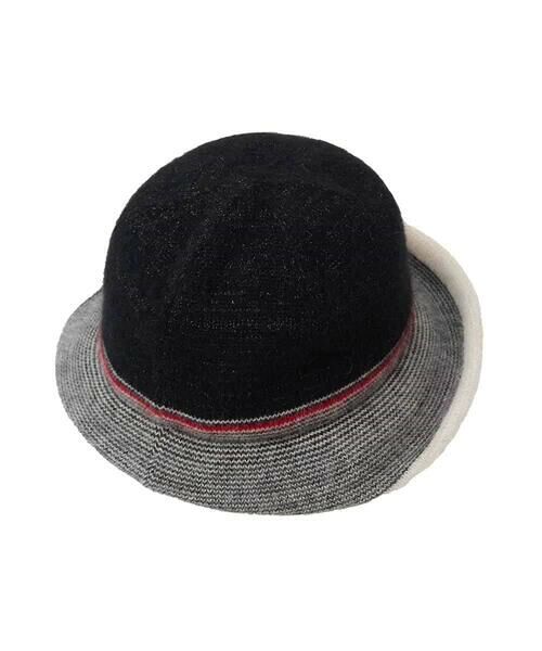 HIROKO KOSHINO / ヒロココシノ キャップ | ラメボーダーニットハット/日本製 | 詳細5