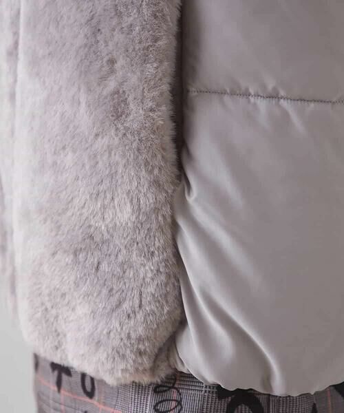 HIROKO KOSHINO / ヒロココシノ ダウンジャケット・ベスト | フェイクファー中綿ベスト | 詳細10