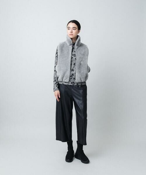 HIROKO KOSHINO / ヒロココシノ ダウンジャケット・ベスト | フェイクファー中綿ベスト | 詳細13