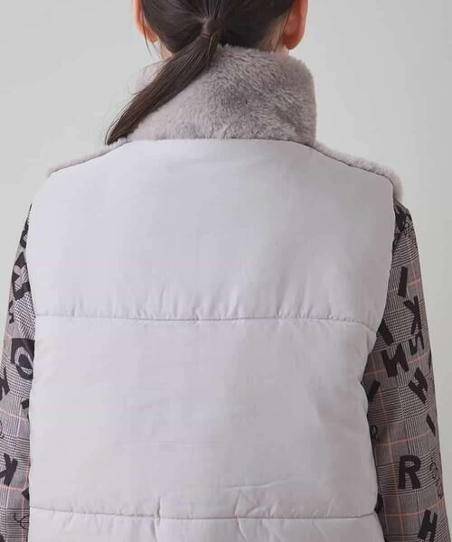 HIROKO KOSHINO / ヒロココシノ ダウンジャケット・ベスト | フェイクファー中綿ベスト | 詳細5
