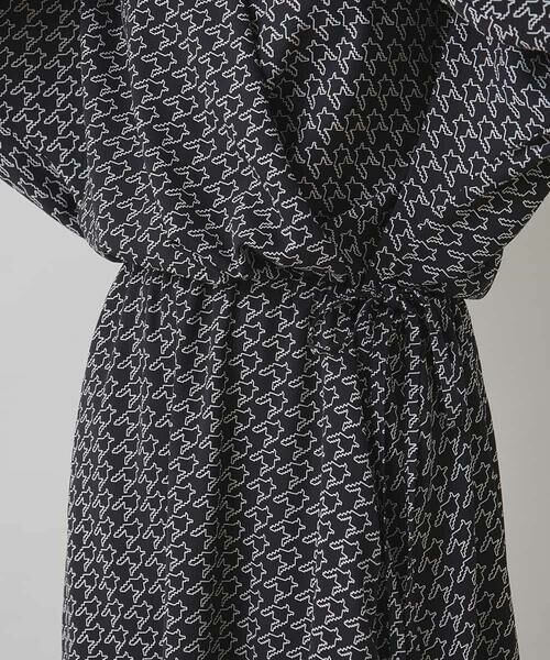 HIROKO KOSHINO / ヒロココシノ ロング・マキシ丈ワンピース | バックジョーゼットカシュクールワンピース/日本製 | 詳細7