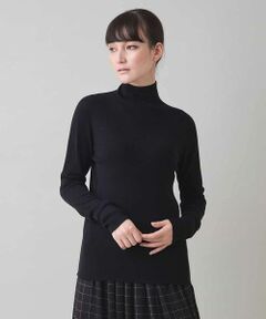 HIROKO KOSHINO / ヒロココシノ ニット・セーター | インナーハイネックニットプルオーバー