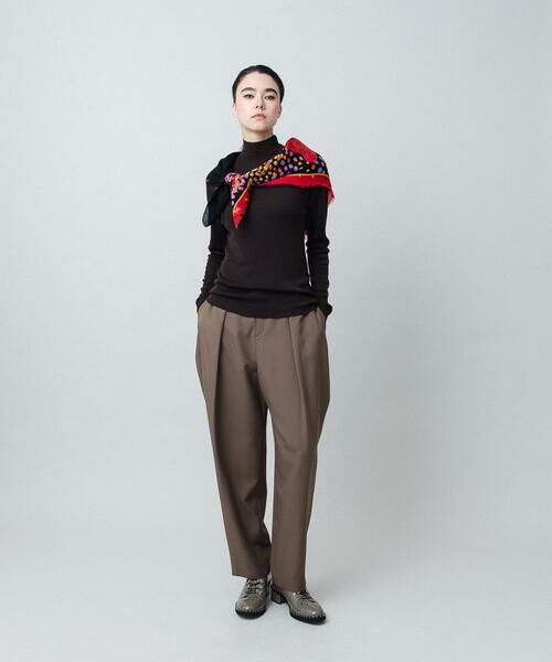 HIROKO KOSHINO / ヒロココシノ ニット・セーター | インナーハイネックニットプルオーバー | 詳細10