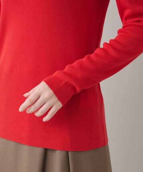 HIROKO KOSHINO / ヒロココシノ ニット・セーター | インナーハイネックニットプルオーバー | 詳細6