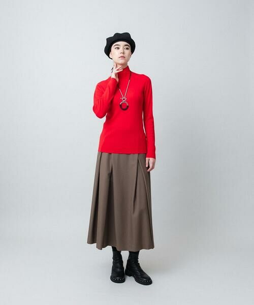 HIROKO KOSHINO / ヒロココシノ ニット・セーター | インナーハイネックニットプルオーバー | 詳細8