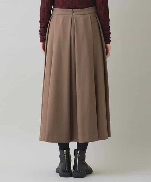 HIROKO KOSHINO / ヒロココシノ ロング・マキシ丈スカート | タックデザインフレアスカート/日本製/洗える | 詳細2