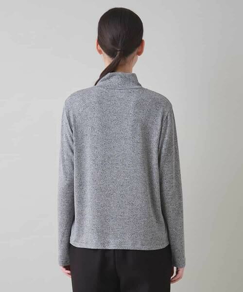 HIROKO KOSHINO / ヒロココシノ カットソー | HKロゴハイネックインナープルオーバー/日本製/洗える | 詳細2