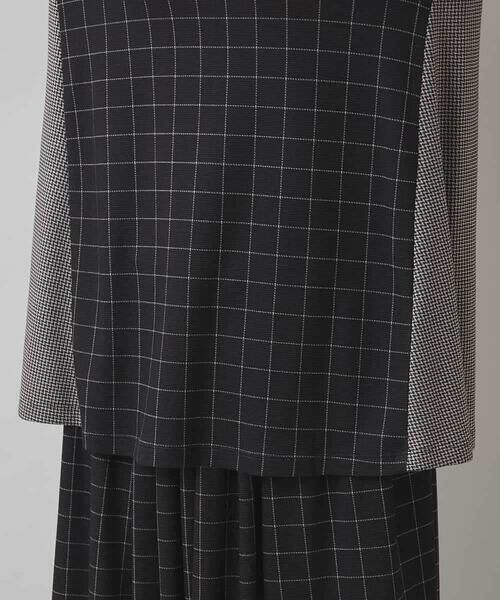 HIROKO KOSHINO / ヒロココシノ カットソー | ミックスパターンハイネックカットソー/日本製/洗える | 詳細6