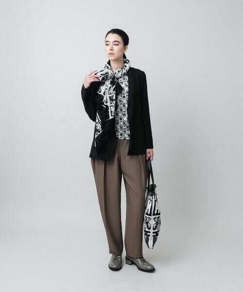 HIROKO KOSHINO / ヒロココシノ カットソー | HKフラワーロゴプリントカットソー/日本製/洗える | 詳細10