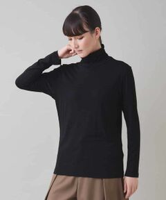 HIROKO KOSHINO / ヒロココシノ カットソー | ハイネックインナープルオーバー/日本製/洗える